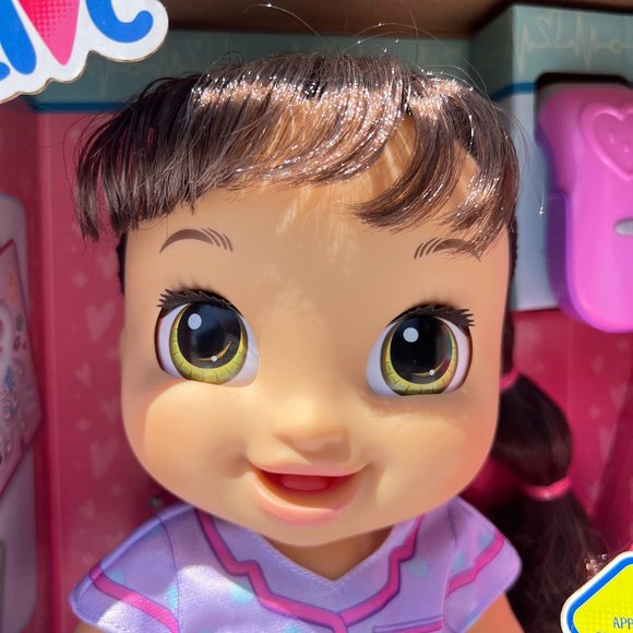 Baby Alive Lulu Achoo Doll 12” Interactive Play Toy with Lights Sounds Movements - Picture 1 of 15